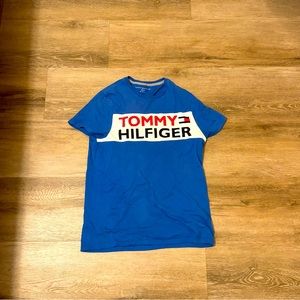 Original Tommy Hilfiger Blue tee (like new)